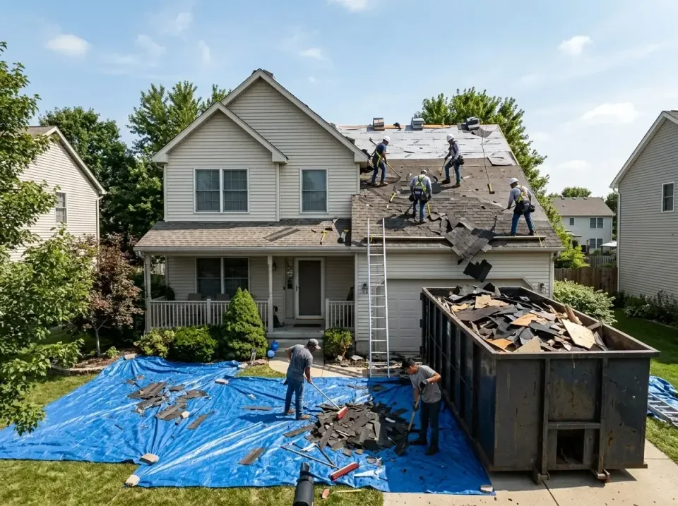 roof-replacement-debris-remova-004 — frequently asked questions, Cheapest Dumpster Rentals in Merrydale, LA